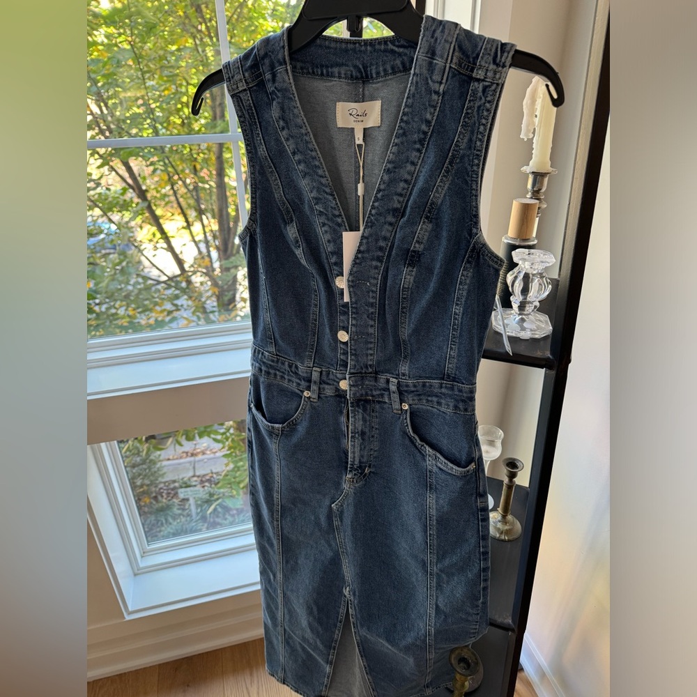 Rails Denim Dress - NWT! Size S